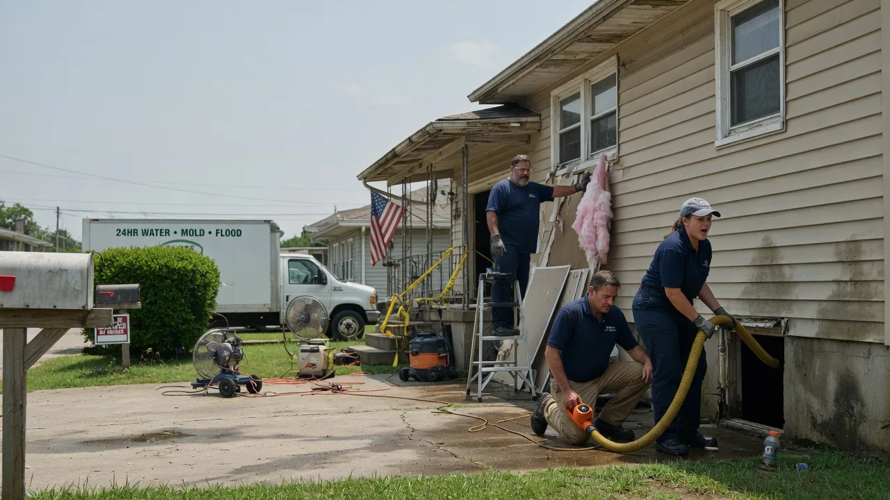 Water Damage Repair in Carbondale, KS near me